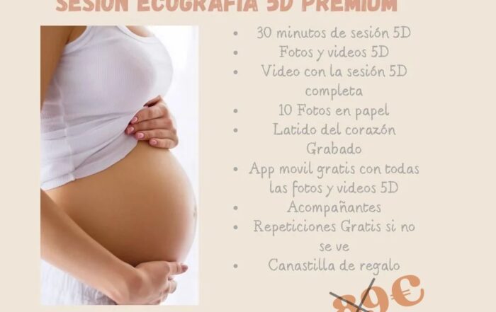 DESCUENTO ECOGRAFÍA 5D PREMIUM BARNA