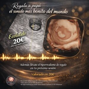 Regala a papá la primera Eco de su bebé
