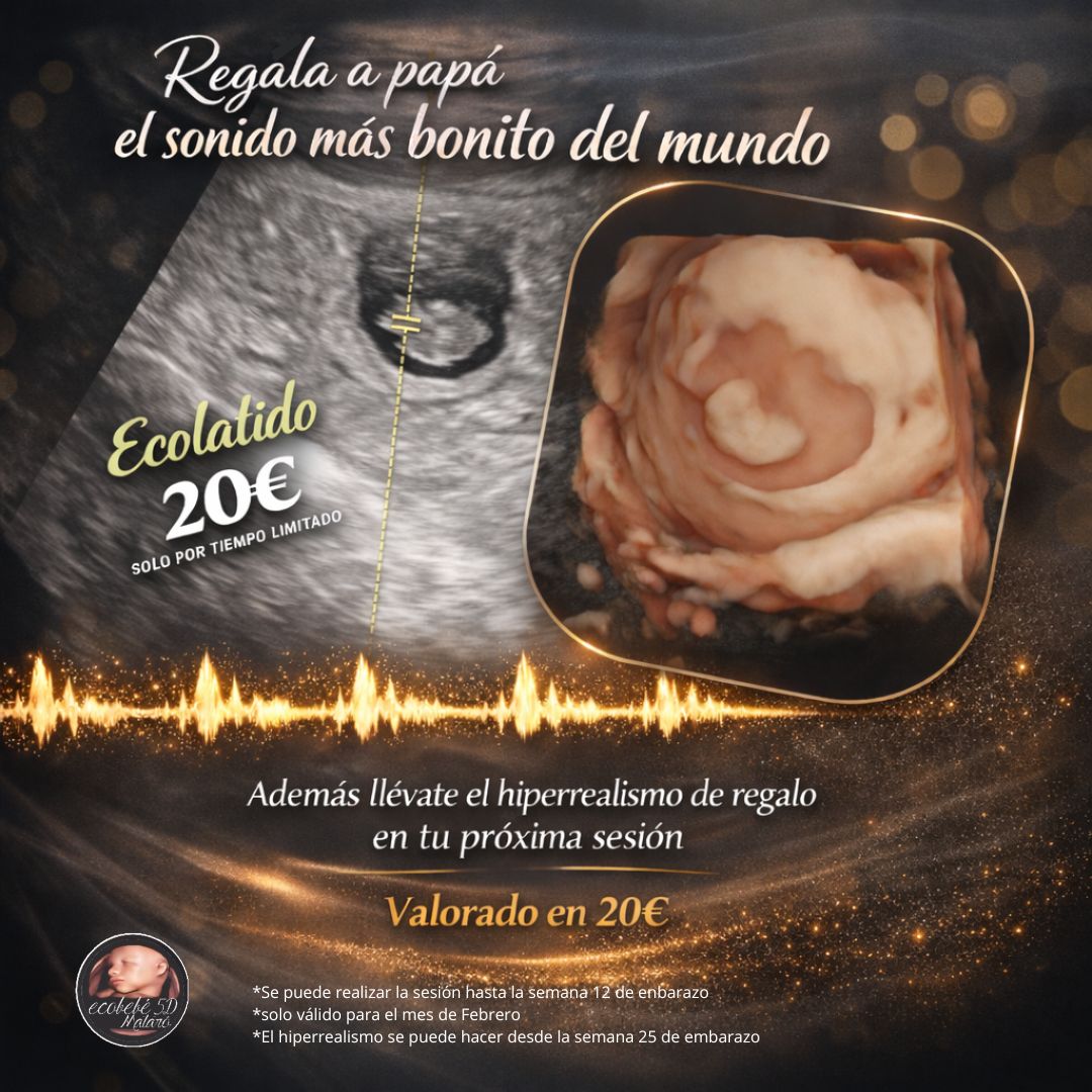 Regala a papá la primera Eco de su bebé